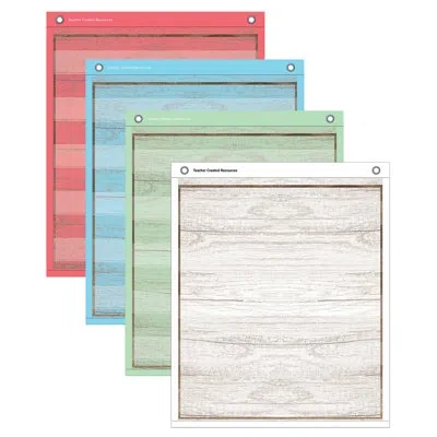 Teacher Created Resources Magnetic Mini Pocket Charts In Blue;green;pink