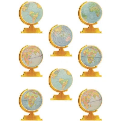 Teacher Created Resources Map Globes Accent In Blue;gold