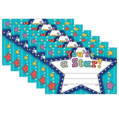 Teacher Created Resources Marquee You''re A Star Award In Multi