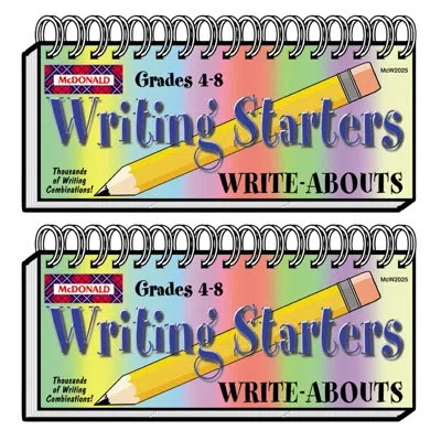 Teacher Created Resources Mcdonald Publishing Writing Starters Write-abouts Book