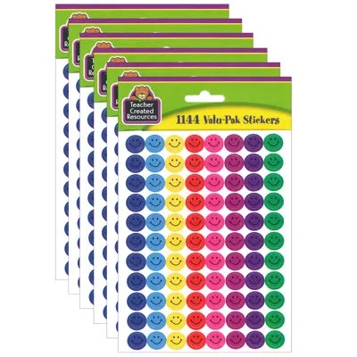 Teacher Created Resources Mini Happy Face Stickers