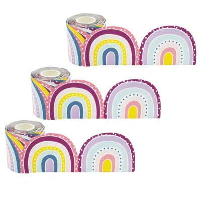 Teacher Created Resources Oh Happy Day Rainbows Die-cut Rolled Border Trim In Multi