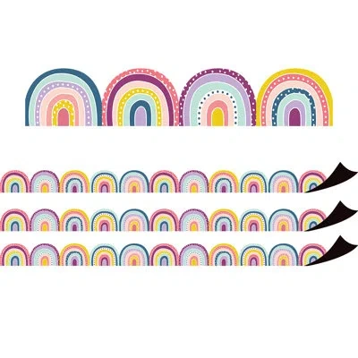 Teacher Created Resources Oh Happy Day Rainbows Magnetic Border