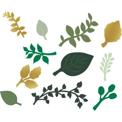 Teacher Created Resources Paper Leaves In Green