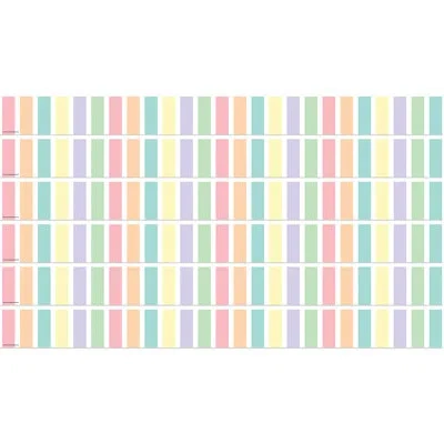 Teacher Created Resources Pastel Pop Stripes Straight Border Trim