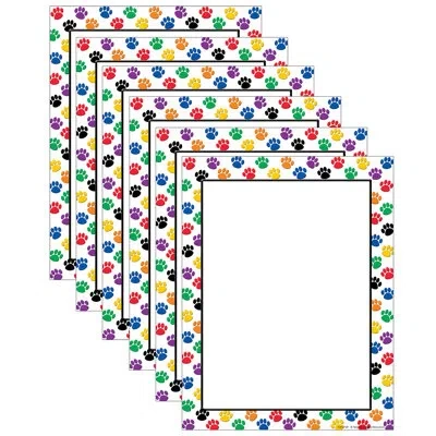 Teacher Created Resources Paw Prints Computer Paper