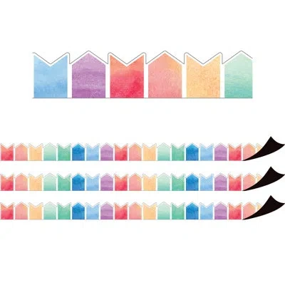 Teacher Created Resources Pennants Magnetic Border