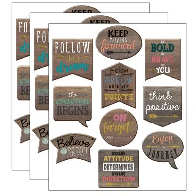 Teacher Created Resources Positive Sayings Accents In Brown;white