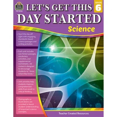 Teacher Created Resources Science Grade 6
