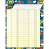 Teacher Created Resources Superhero Incentive Chart In Blue;yellow