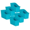 Teacher Created Resources Teal Plastic Book Bin