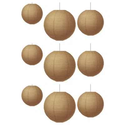 Teacher Created Resources Turlap Design Paper Lantern In Brown