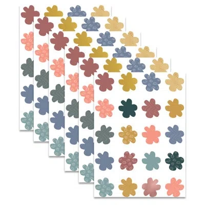 Teacher Created Resources Wonderfully Wild Flowers Mini Accents