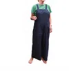 Teak Lola Wide Leg Overalls Japanese Denim In Indigo In Blue