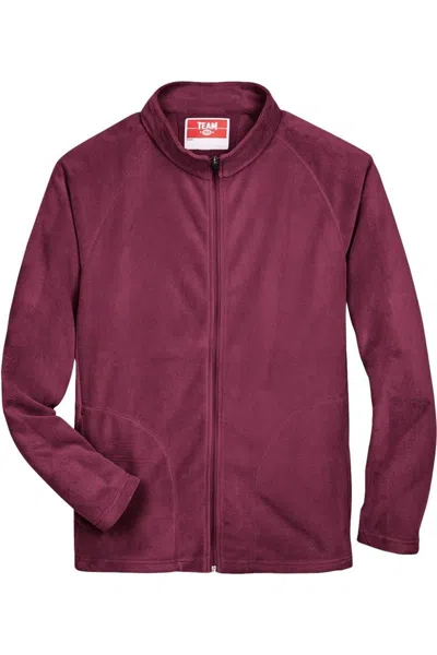 Team 365 Campus Microfleece Jacket In Purple