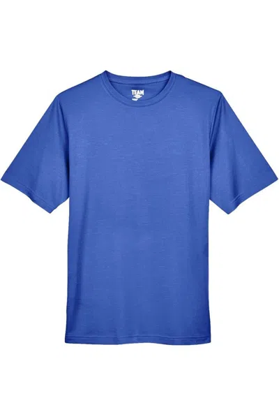 Team 365 Sonic Heather Performance T-shirt In Blue