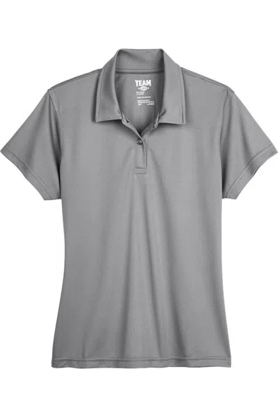 Team 365 Women's Command Snag Protection Polo In Gray