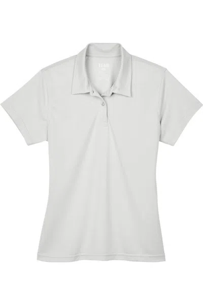 Team 365 Women's Command Snag Protection Polo In Gray