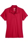 Team 365 Women's Command Snag Protection Polo In Red