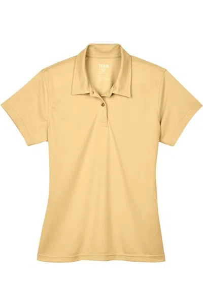 Team 365 Women's Command Snag Protection Polo In Yellow