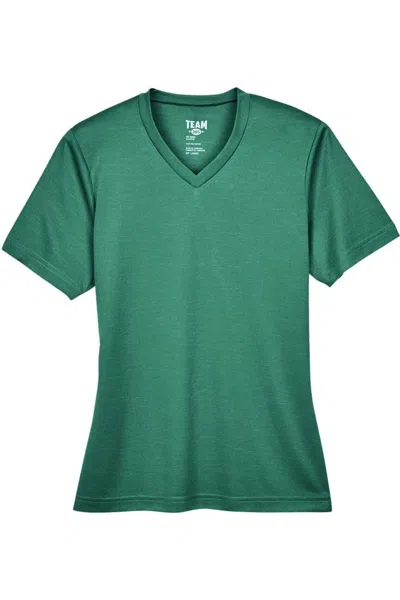 Team 365 Women's Sonic Heather Performance T-shirt In Green