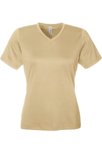 Team 365 Women's Zone Performance Mesh T-shirt In Neutral