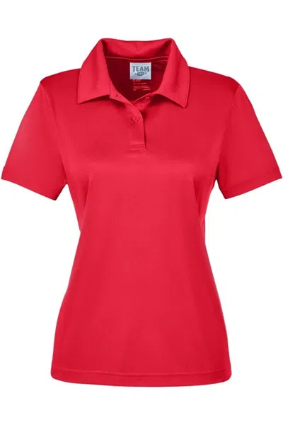Team 365 Women's Zone Performance Polo In Red