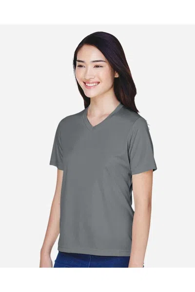 Team 365 Women's Zone Performance T-shirt In Gray