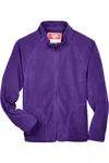Team 365 Youth Campus Microfleece Jacket In Multi