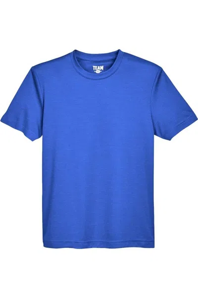 Team 365 Kids' Youth Sonic Heather Performance T-shirt In Blue