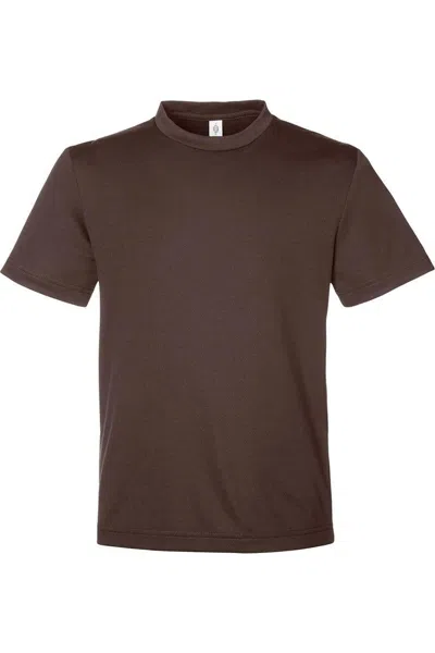Team 365 Kids' Youth Zone Performance Mesh T-shirt In Brown