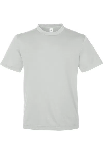 Team 365 Kids' Youth Zone Performance Mesh T-shirt In White