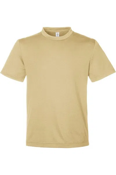 Team 365 Kids' Youth Zone Performance Mesh T-shirt In Yellow