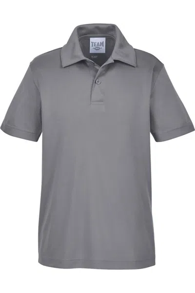 Team 365 Youth Zone Performance Polo In Gray