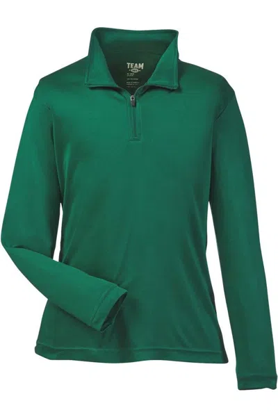 Team 365 Kids' Youth Zone Performance Quarter-zip Pullover In Multi