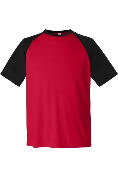 Team 365 Zone Colorblock Raglan T-shirt In Multi