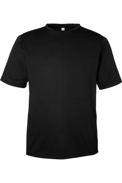 Team 365 Zone Performance Mesh T-shirt In Black