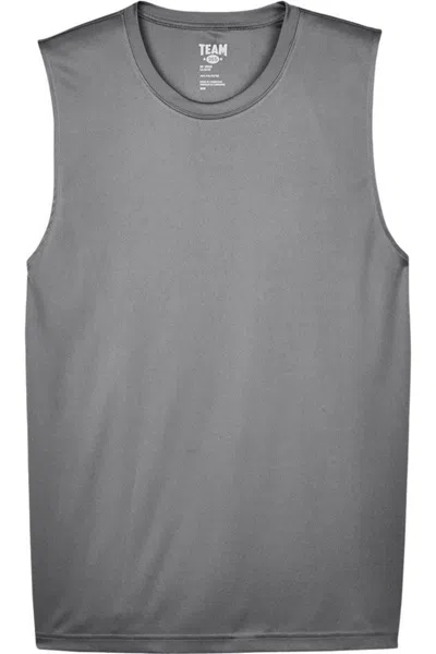 Team 365 Zone Performance Muscle T-shirt In Gray