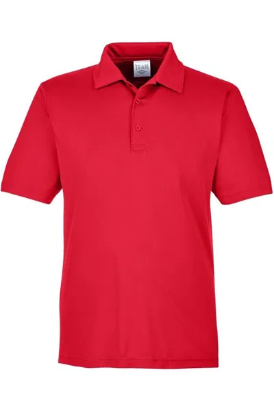 Team 365 Zone Performance Polo In Red