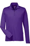 Team 365 Zone Performance Quarter-zip Pullover In Multi
