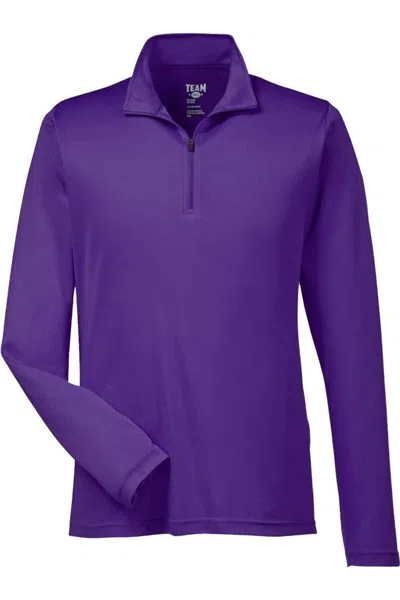 Team 365 Zone Performance Quarter-zip Pullover In Multi