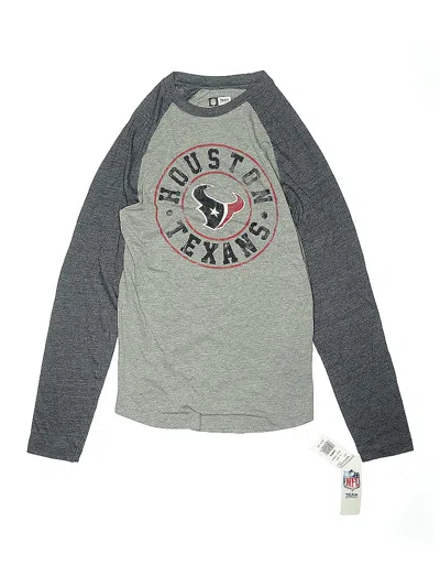 Pre-owned Team Apparel Kids' Long Sleeve T-shirt In Gray