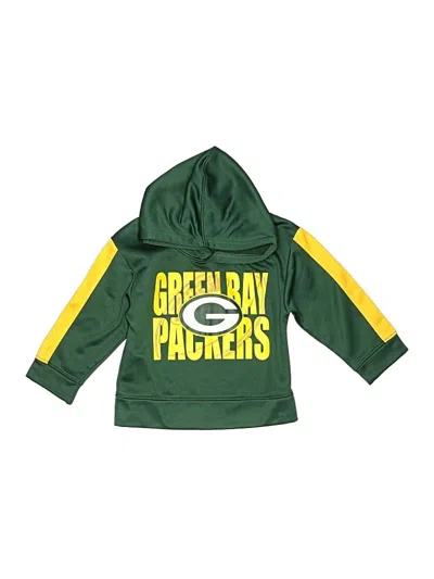 Pre-owned Team Apparel Kids' Pullover Hoodie In Green