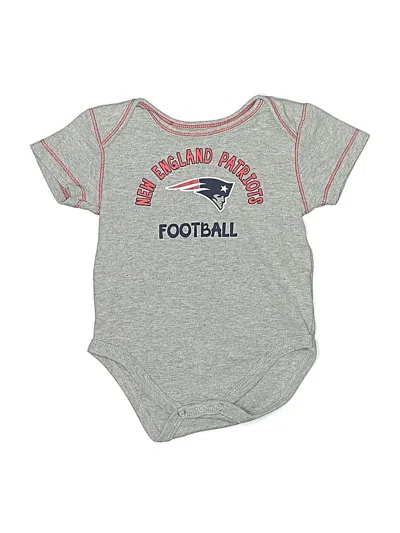 Pre-owned Team Apparel Babies' Short Sleeve Onesie In Gray