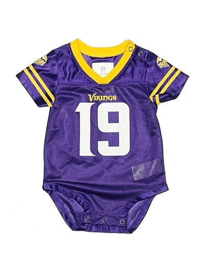 Pre-owned Team Apparel Babies' Short Sleeve Onesie In Purple