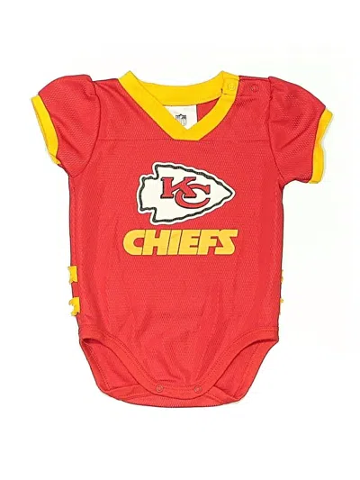 Pre-owned Team Apparel Babies' Short Sleeve Onesie In Red