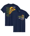 Team Penske Men's Navy Ryan Blaney Menards Car T-shirt In Blue