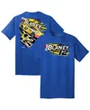 Team Penske Royal Ryan Blaney Menards Cardell #12 Car T-shirt In Blue