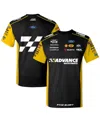 Team Penske Men's White Ryan Blaney Advanced Auto Parts Uniform T-shirt In Multi