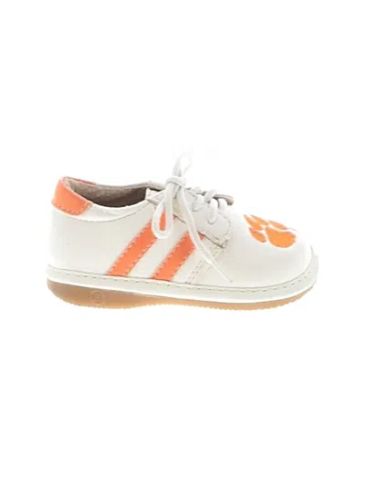 Pre-owned Team Squeaks Kids' Booties In White